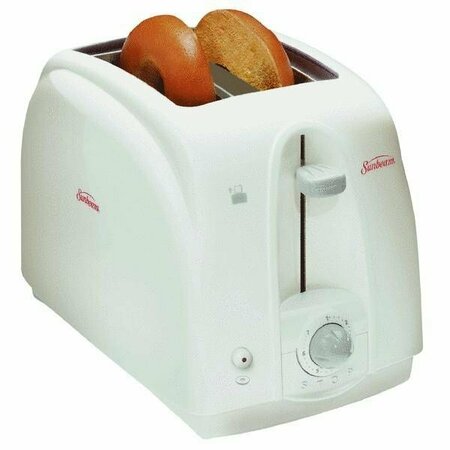 JARDEN CONSUMER-DOMESTIC 2-Slot White Bagel Toaster 3822-100